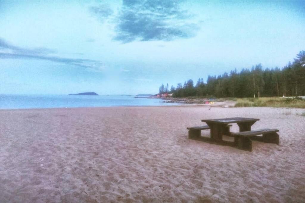 Cosy Non Smoking Cabin Close To Beach,Alnoe Sundsvall Ngoại thất bức ảnh